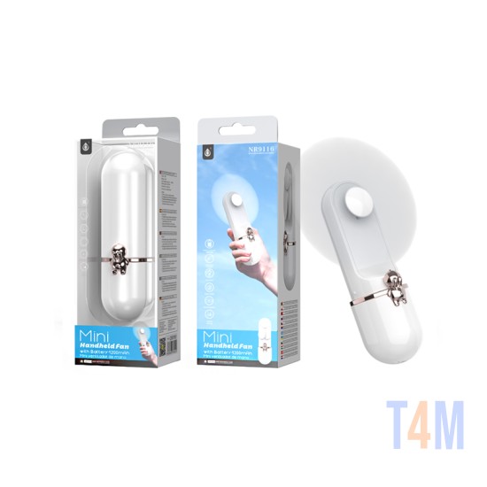 ONEPLUS MINI HANDHELD FAN NR9116 BL WHITE